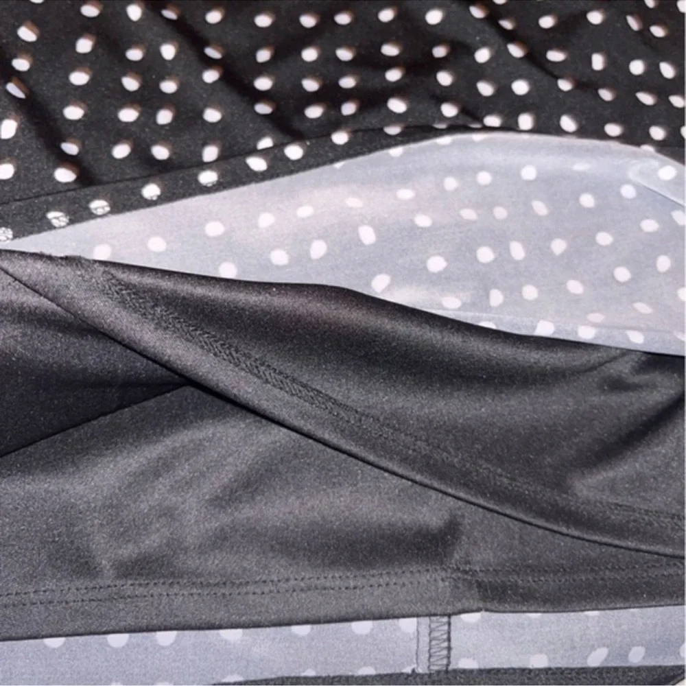 TAHARI ASL Dress Black & White Polka Dot Shift Chic Versatile Women’s Size 4 - Picture 13 of 16